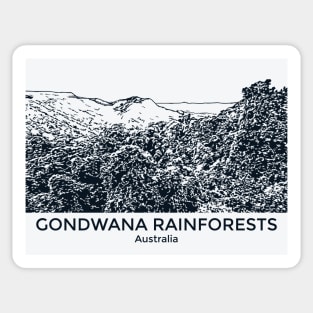 Gondwana Rainforests - Australia Sticker